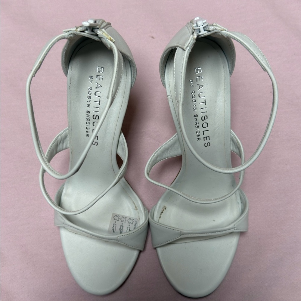 White Strappy Sandals